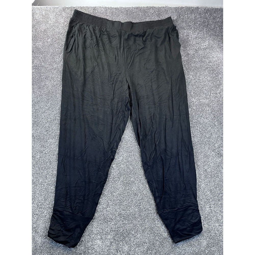 Truth + Style Womens Black Plus Size Rayon/Spandex Pants 1X